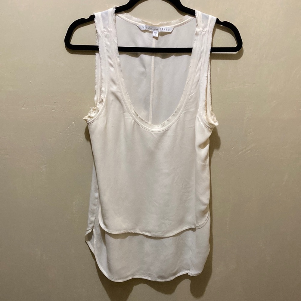 Veronica Beard silk tank top.